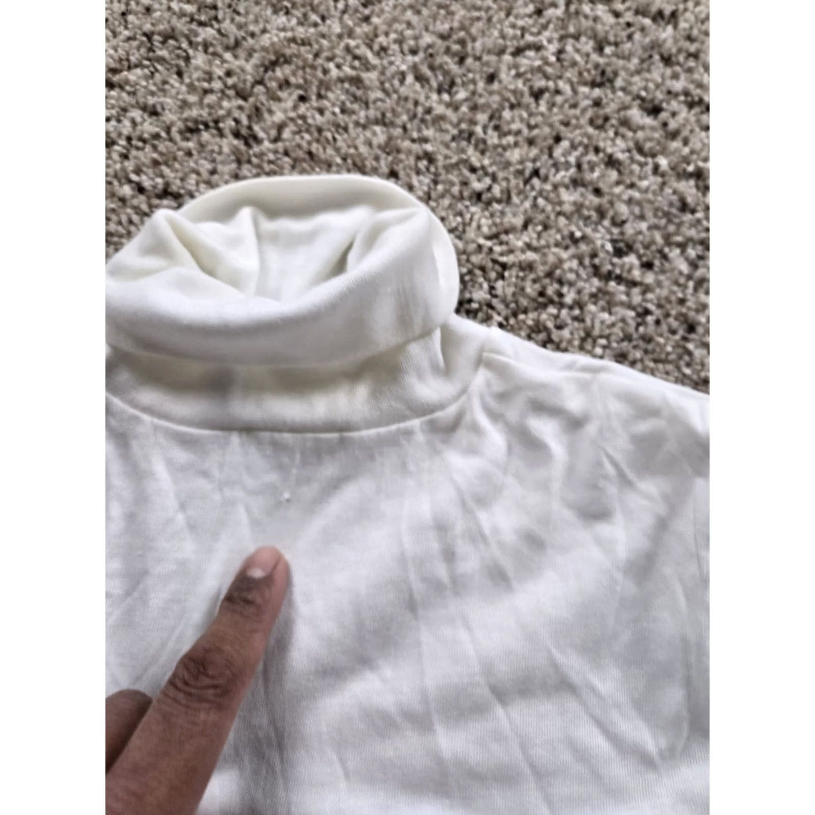 Jockey VINTAGE Jockey Life Alpine Shirt Mens Small White Turtleneck Long Sleeve USA 70s Size US S / EU 44-46 / 1 - 7 Thumbnail