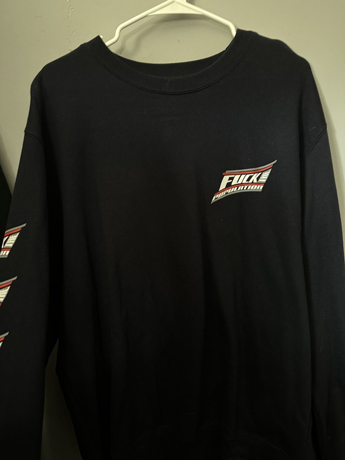 Fuck The Population FTP Crewneck Size US L / EU 52-54 / 3 - 1 Thumbnail