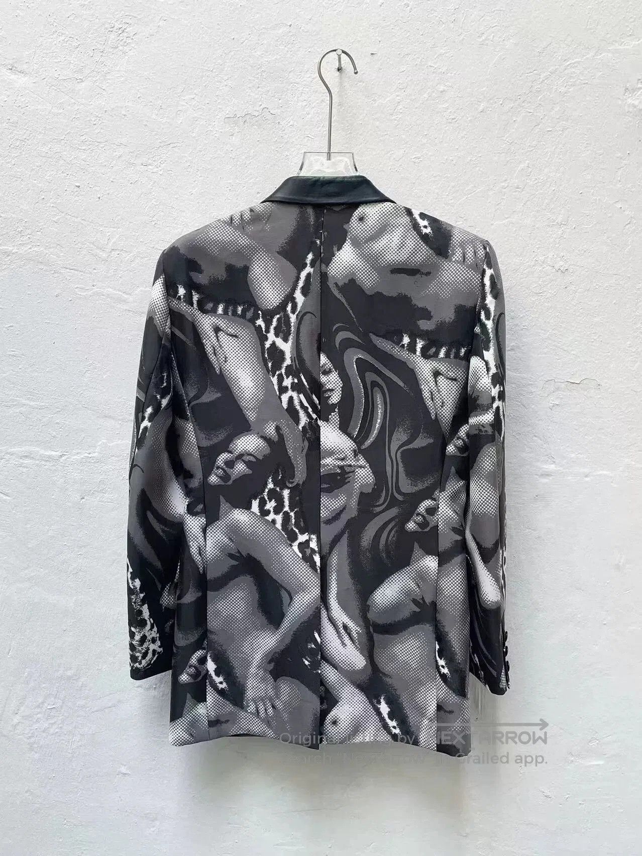 Yoshiyuki Konishi Gothic Print Yoshiyuki Konishi Suit Jacket. Size M / US 6-8 / IT 42-44 - 7 Thumbnail