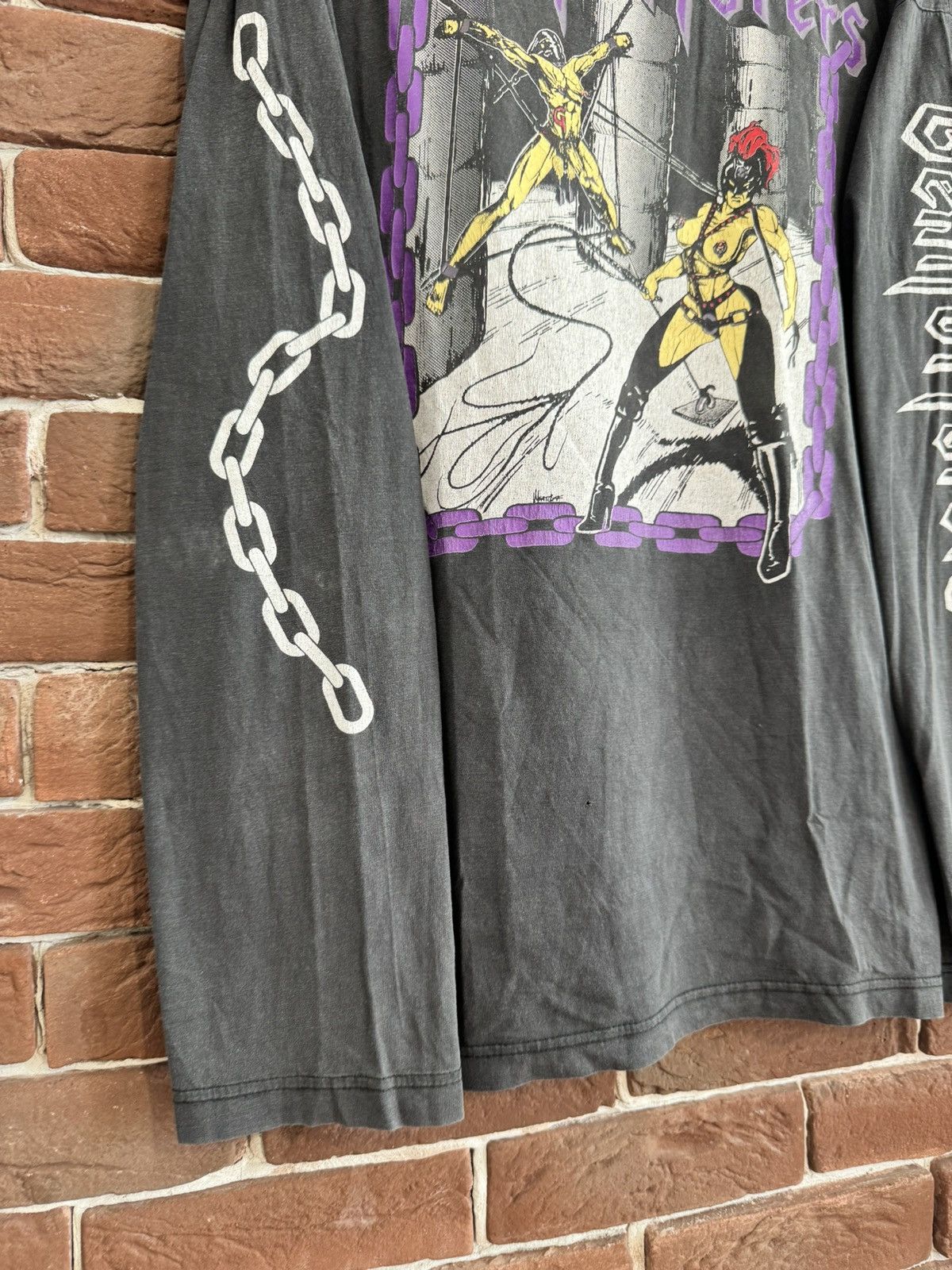 Band Tees Genitorturers Vintage 90s Metal Rock Band Tee Grail Rare Size US XL / EU 56 / 4 - 3 Thumbnail