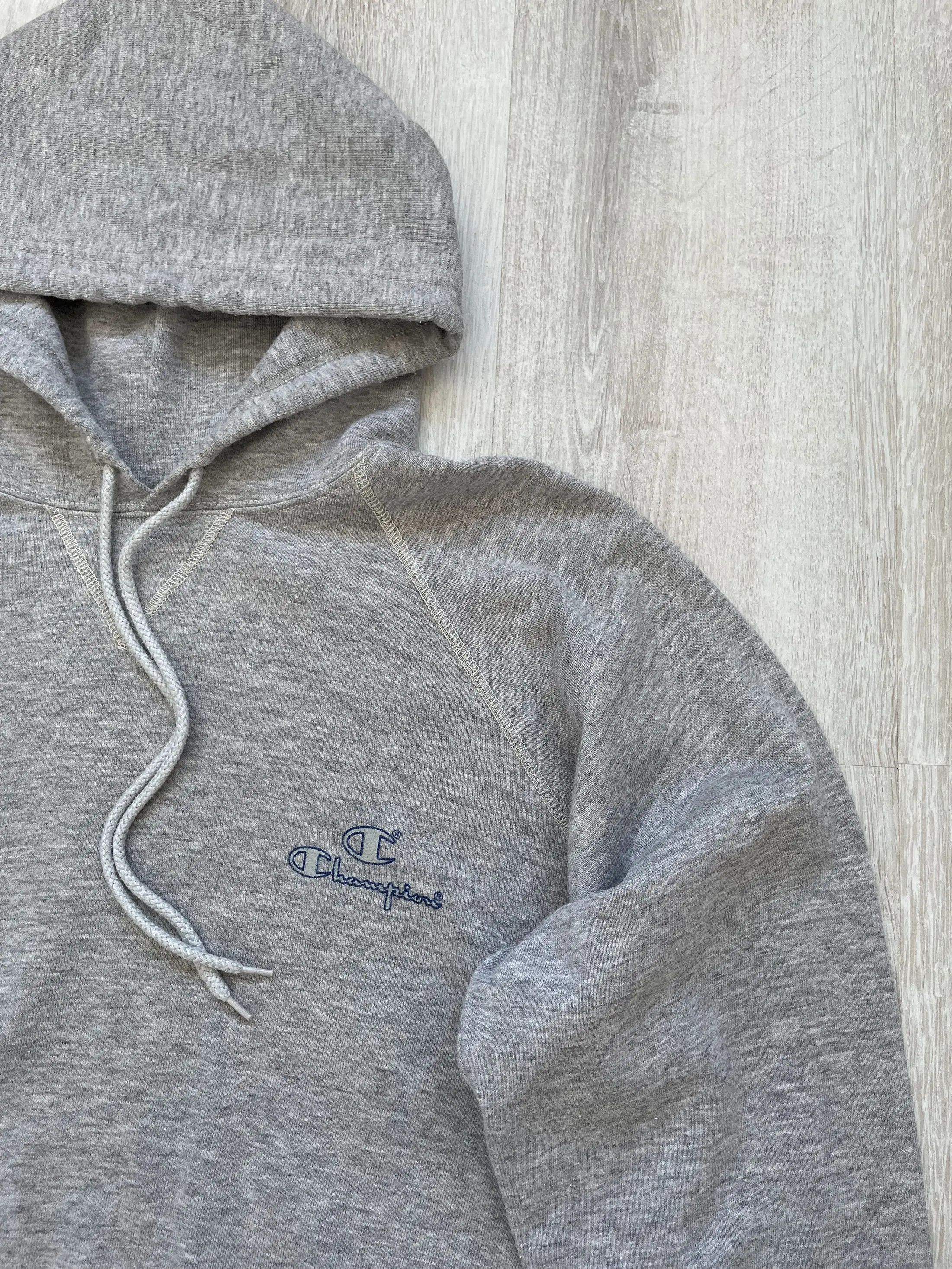 Champion Vintage Champion Gray Hoodie Made in USA Size US XS / EU 42 / 0 - 3 Thumbnail