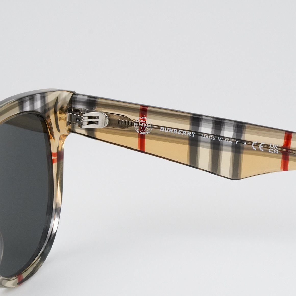 Burberry NEW Burberry BE4432U 412287 Grey Oval Women Sunglasses Size ONE SIZE - 9 Thumbnail