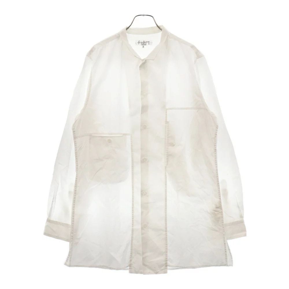 Yohji Yamamoto Yohji Yamamoto POUR HOMME 20AW Layered Collar Shirt Size US M / EU 48-50 / 2 - 1 Thumbnail