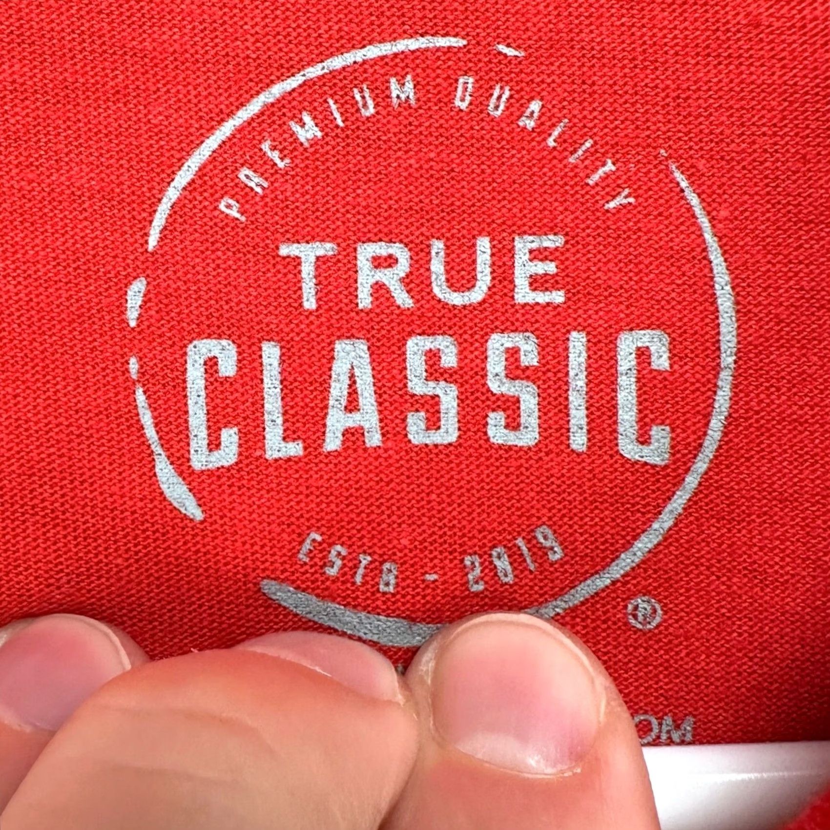 Vintage True Classic Polo Golfing Shirt 2XL Men Red Short Sleeve Rugby Outdoor Breathable Comfort Shirt Size US XXL / EU 58 / 5 - 4 Thumbnail