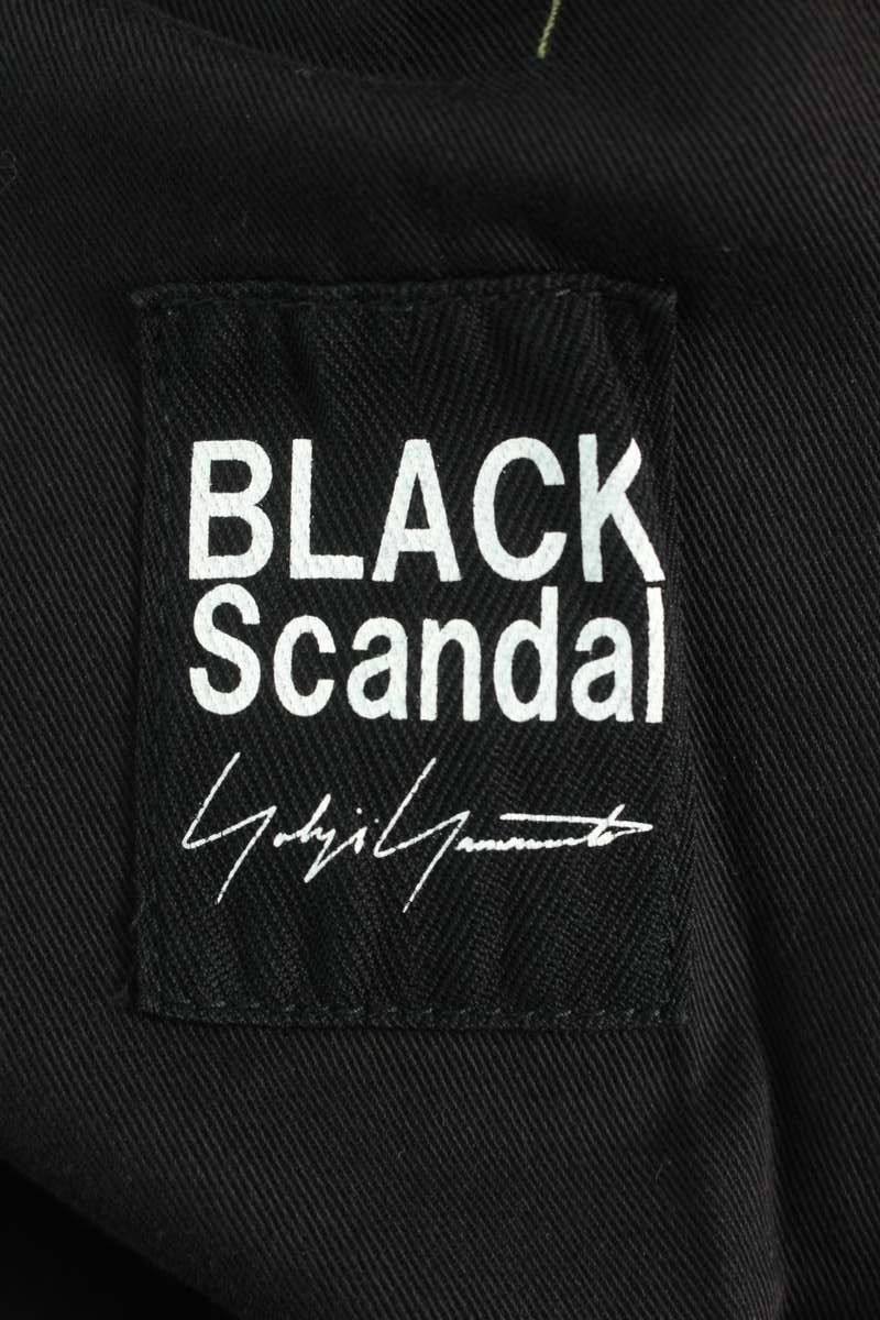 Yohji Yamamoto BLACK Scandal Yohji Yamamoto long pants Size US 35 - 3 Thumbnail