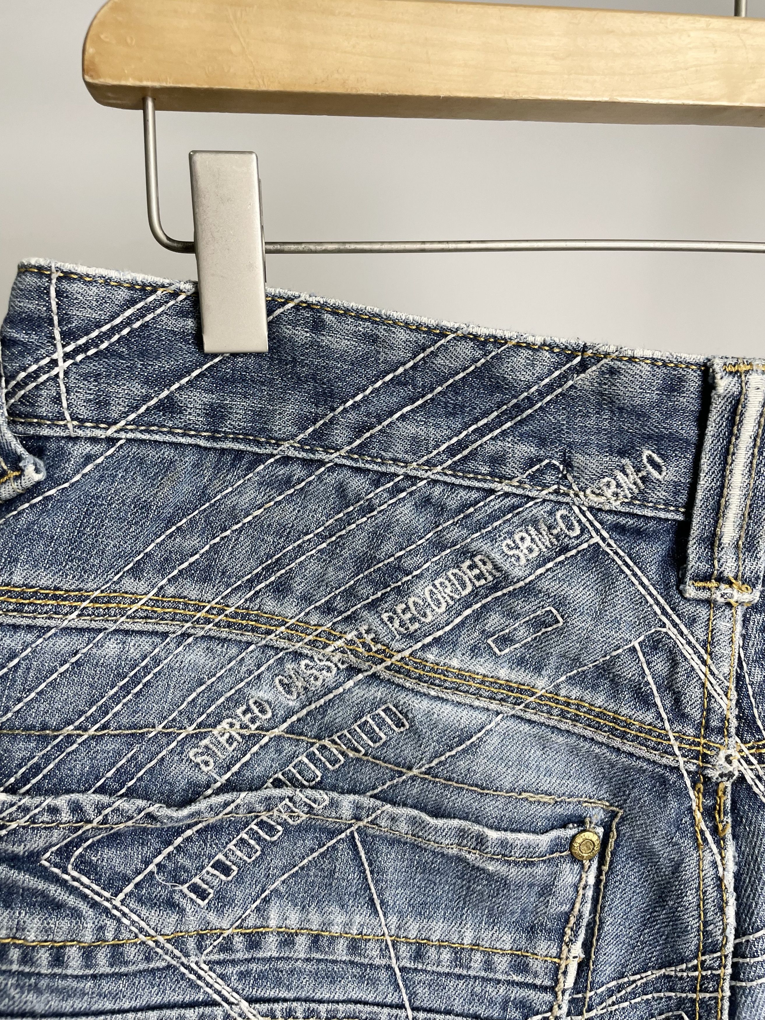 Fubu Sir Benni Miles Vintage Loose Fit Denim Jorts Y2K Shorts Size US 32 / EU 48 - 10 Thumbnail