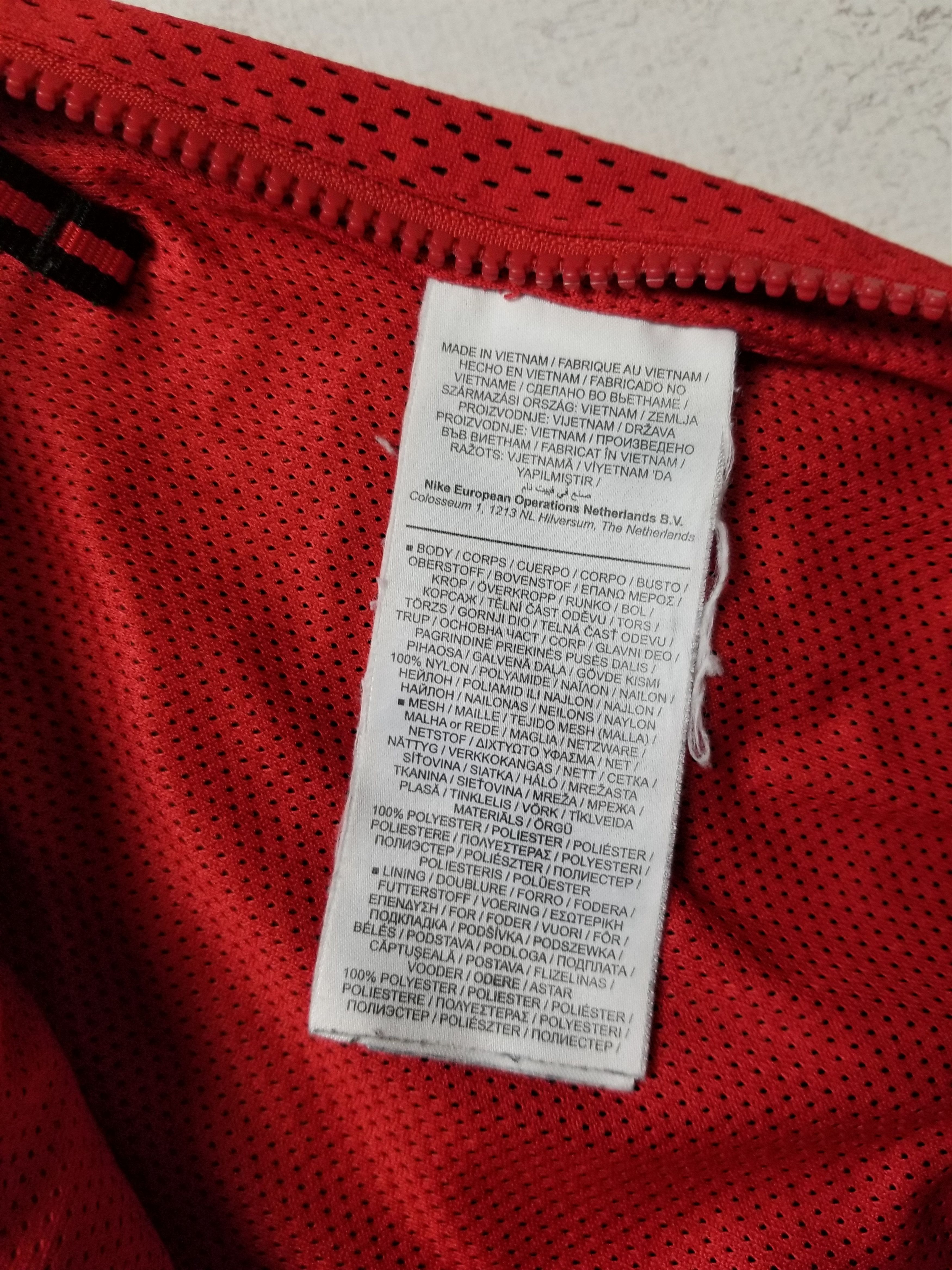 Nike NIKE NBA CHICAGO BULLS WOMEN'S TRACKJACKET ANORAK 1/2 ZIP Size S / US 4 / IT 40 - 17 Thumbnail