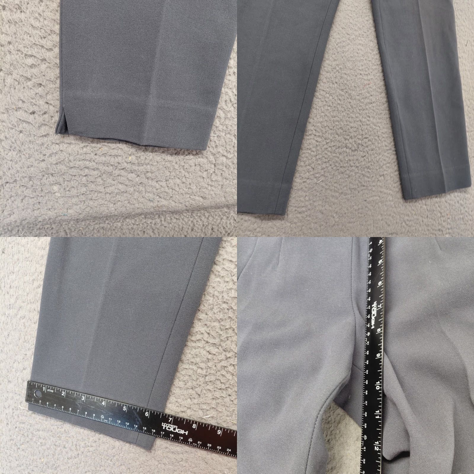 J.Crew VINTAGE J.Crew Pants Women’s Size 4 Gray Side Zip Ankle Dress Slacks Zipper Pockets... Size 27" / US 4 / IT 40 - 8 Thumbnail