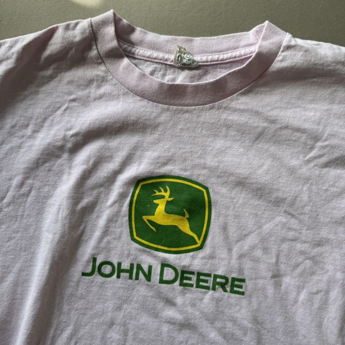 John Deere Pink John Deere Graphic Tee Size S / US 4 / IT 40 - 4 Thumbnail