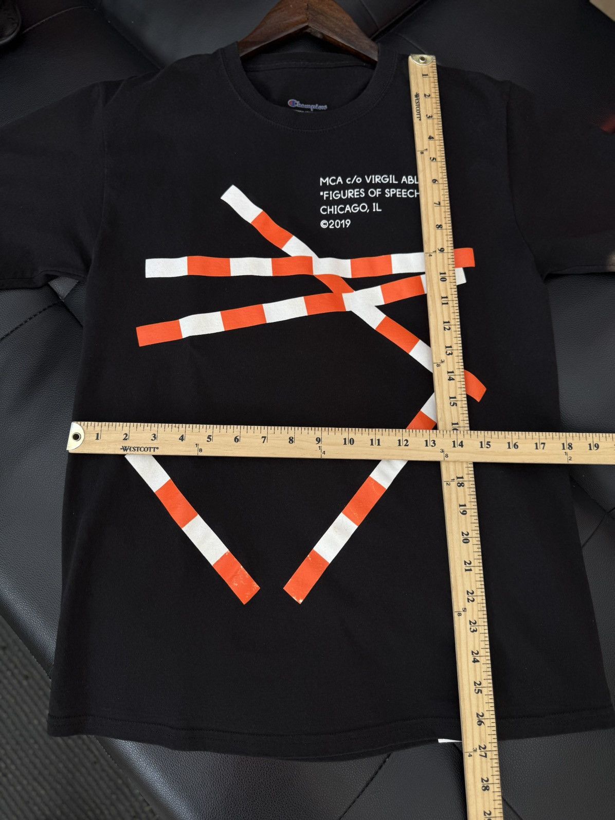 Off-White Off White Champion Tee Shirt Virgil Abloh Size M Size US M / EU 48-50 / 2 - 15 Thumbnail