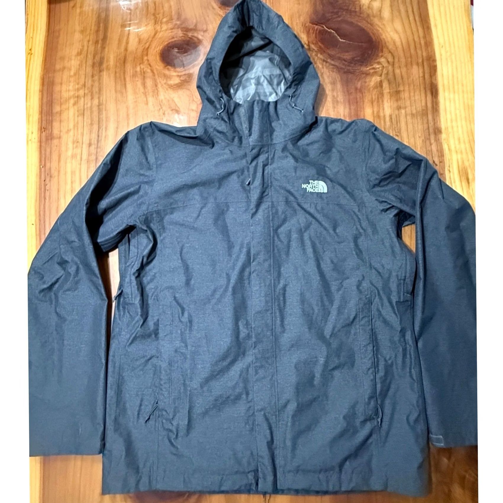 The North Face The North Face Coat XL Men Rain Coat Waterproof Dry Vent Hooded Full Zip Gray Nylon Jacket Size US XL / EU 56 / 4 - 2 Thumbnail