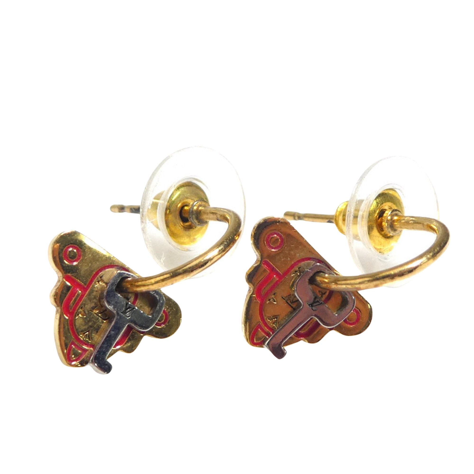 louis vuitton nike earrings