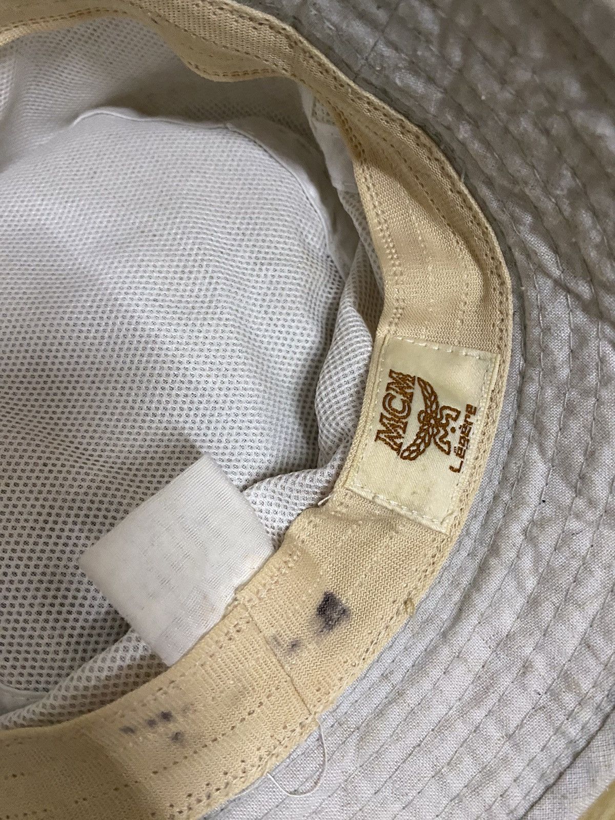 MCM × Vintage MCM Legere Small Logo Bucket Hat Size ONE SIZE - 5 Thumbnail