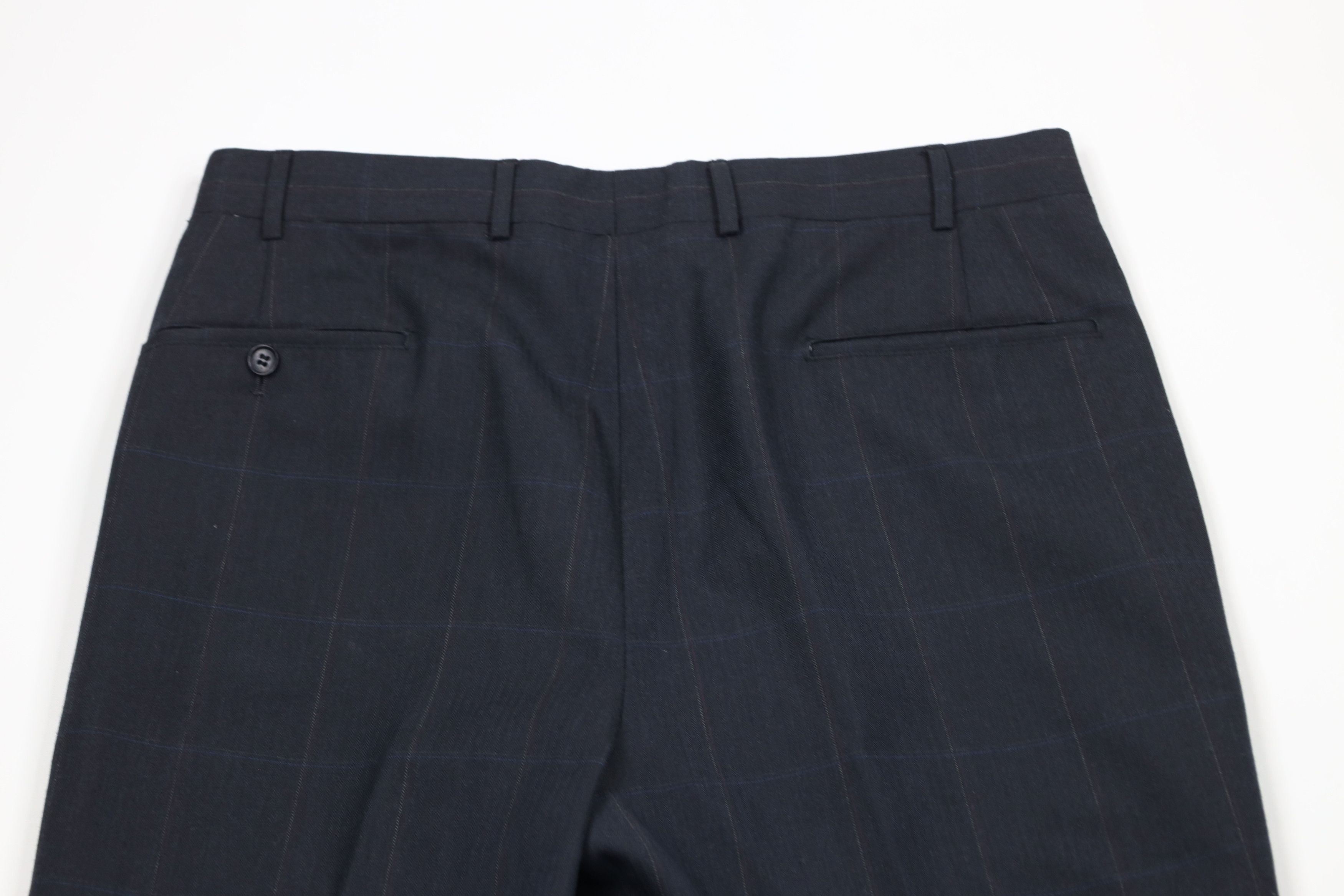 Vintage Vintage 70s Streetwear Herringbone Wide Leg Chino Pants Size US 33 - 10 Thumbnail