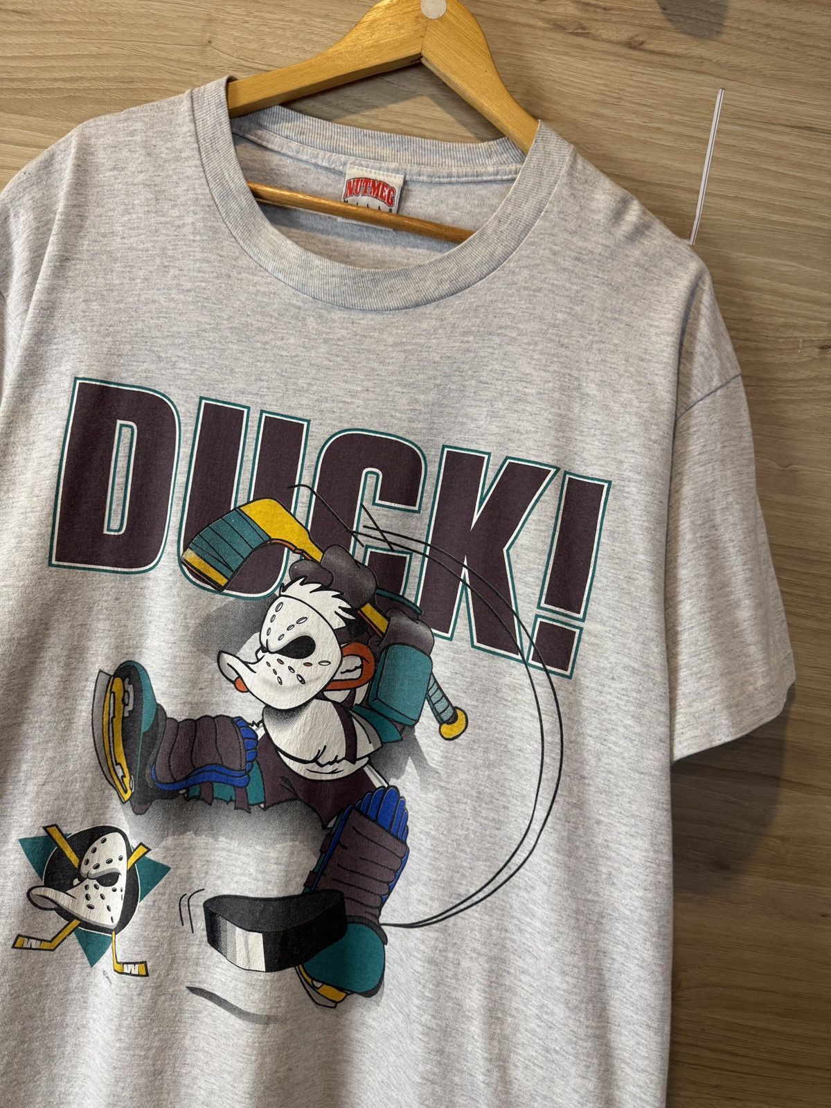 NHL × Vintage VINTAGE 90s NHL MIGHTY DUCK Size US XL / EU 56 / 4 - 1 Thumbnail