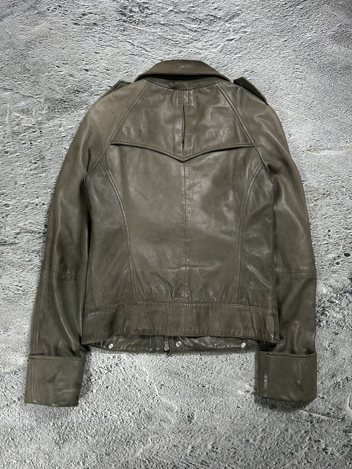 Diesel Diesel leather jacket brown vintage avant garde Size XS / US 0-2 / IT 36-38 - 11 Thumbnail