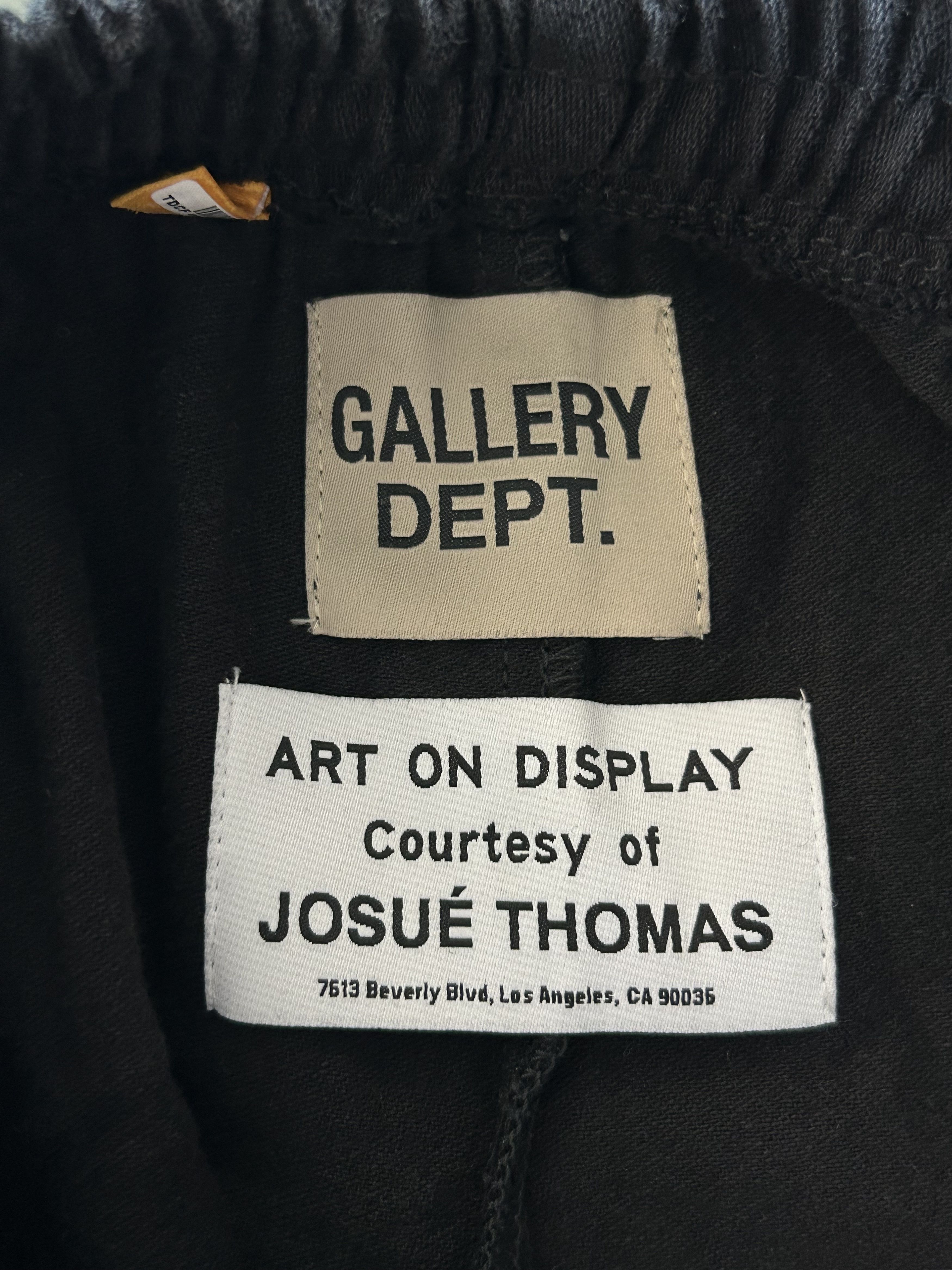 Gallery Dept. Gallery Dept Black & Multicolor Flame Graphic Zuma Shorts Size US 28 / EU 44 - 3 Thumbnail
