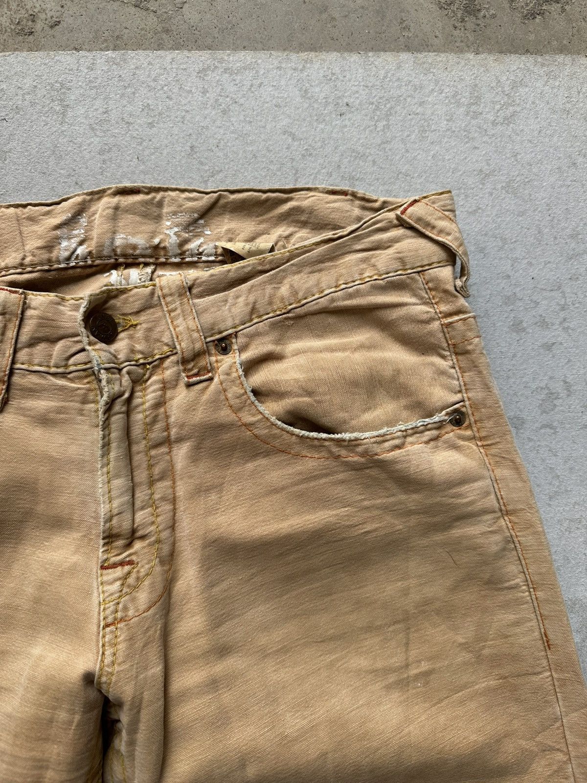 Armani ARMANI JEANS Faded Pants Made in Italy W34 L33 Size US 34 / EU 50 - 4 Thumbnail