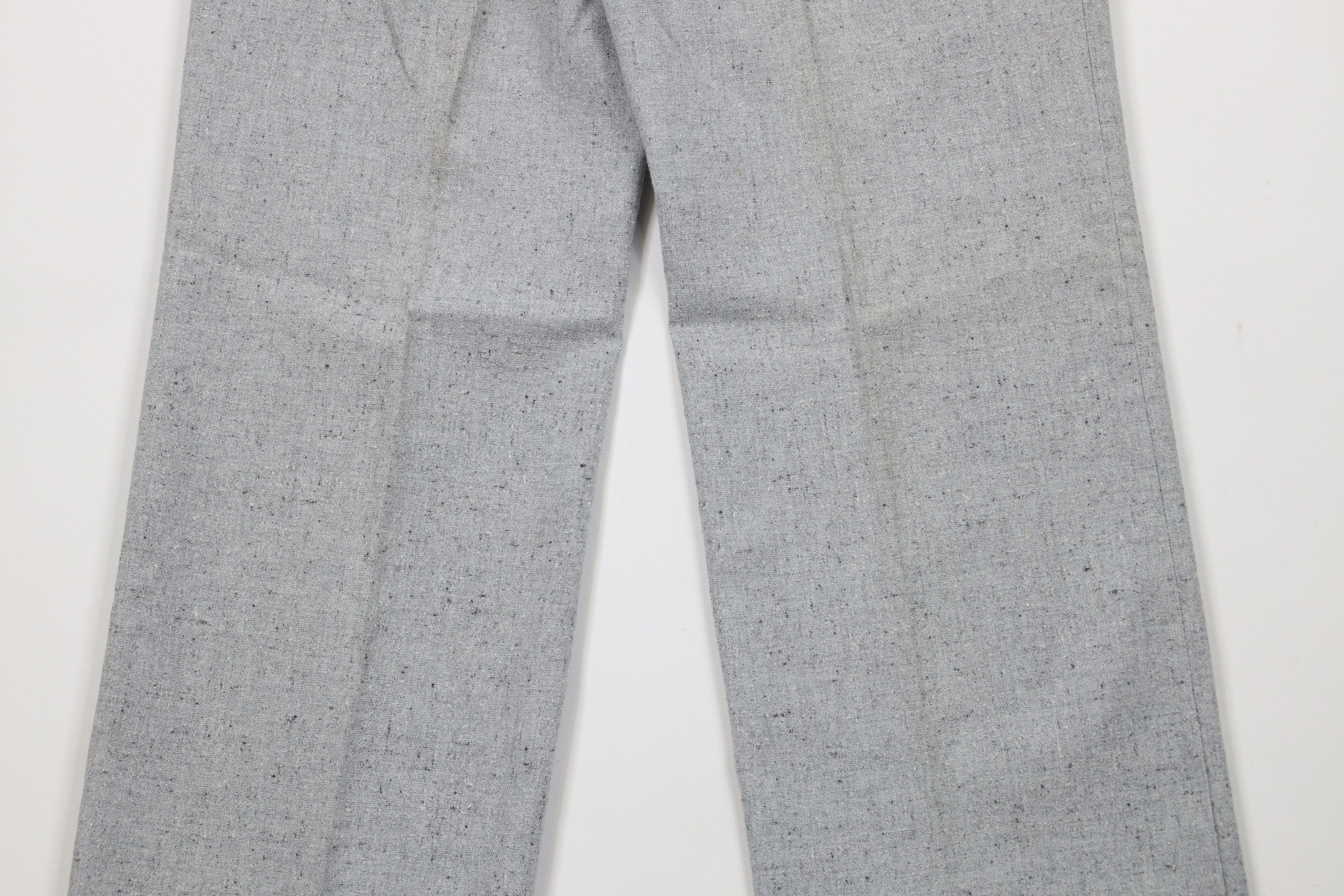 Vintage Vintage 60s 70s Rockabilly Tweed Wide Leg Chino Pants USA Size US 28 / EU 44 - 14 Thumbnail