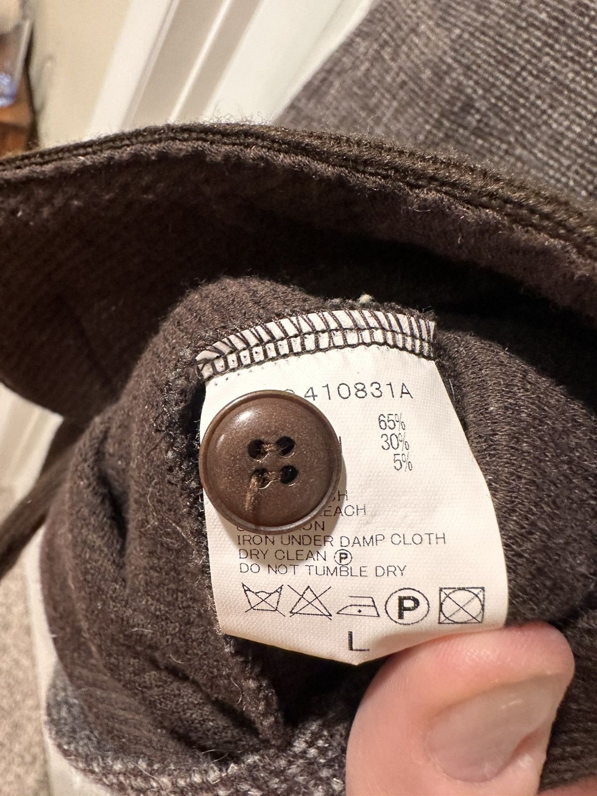 Haversack Haversack wool vest L Size 42R - 6 Thumbnail