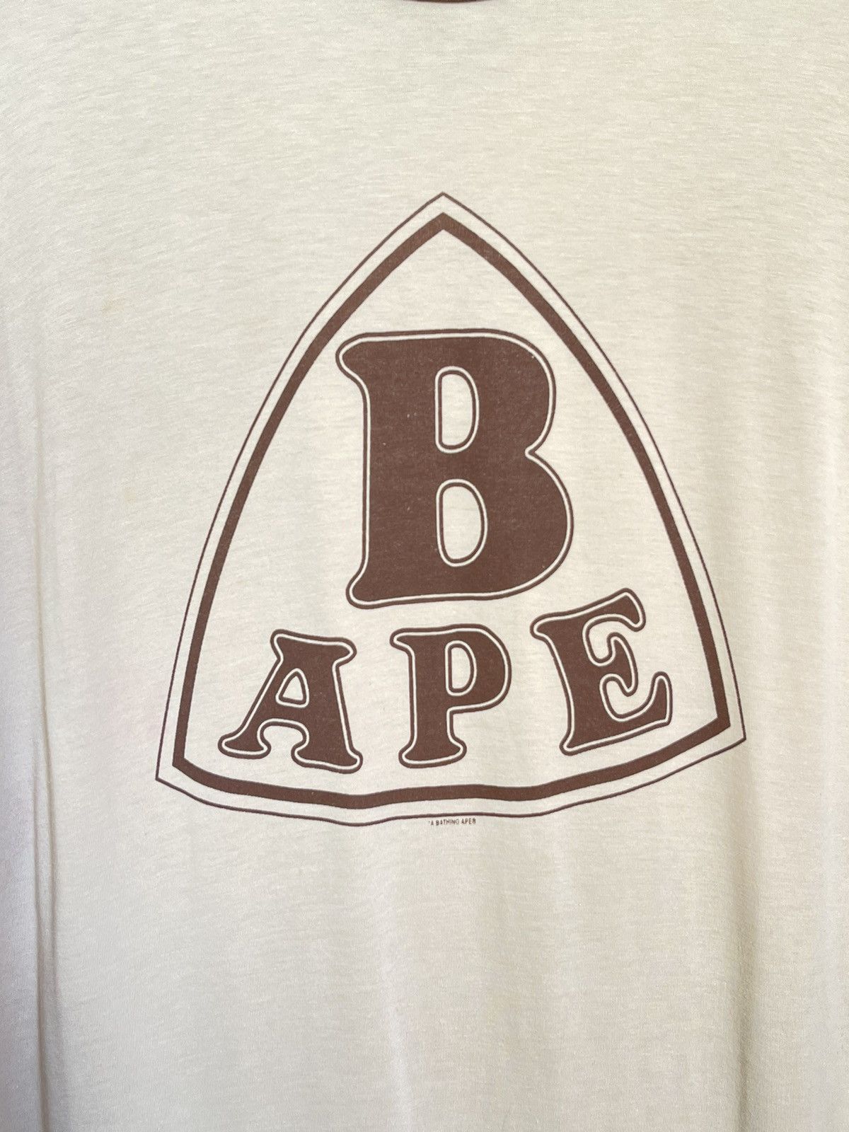Bape Bape College Style Print Chest Ringer T Shirt Tall Size US L / EU 52-54 / 3 - 3 Thumbnail