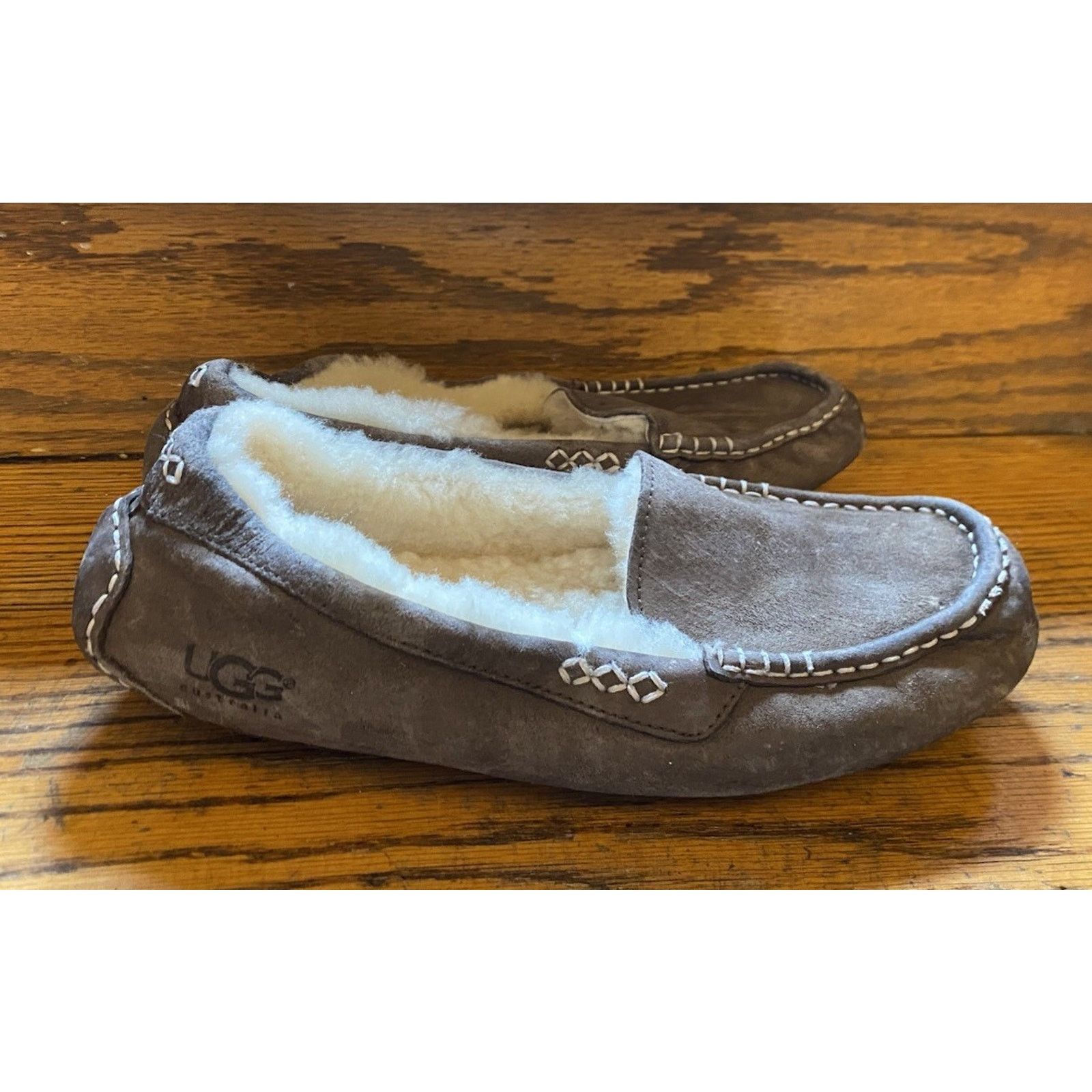 Ugg UGG Shearling Slippers Shoes Women’s 9M, Men’s 7M Brown Size US 9 / IT 39 - 4 Thumbnail