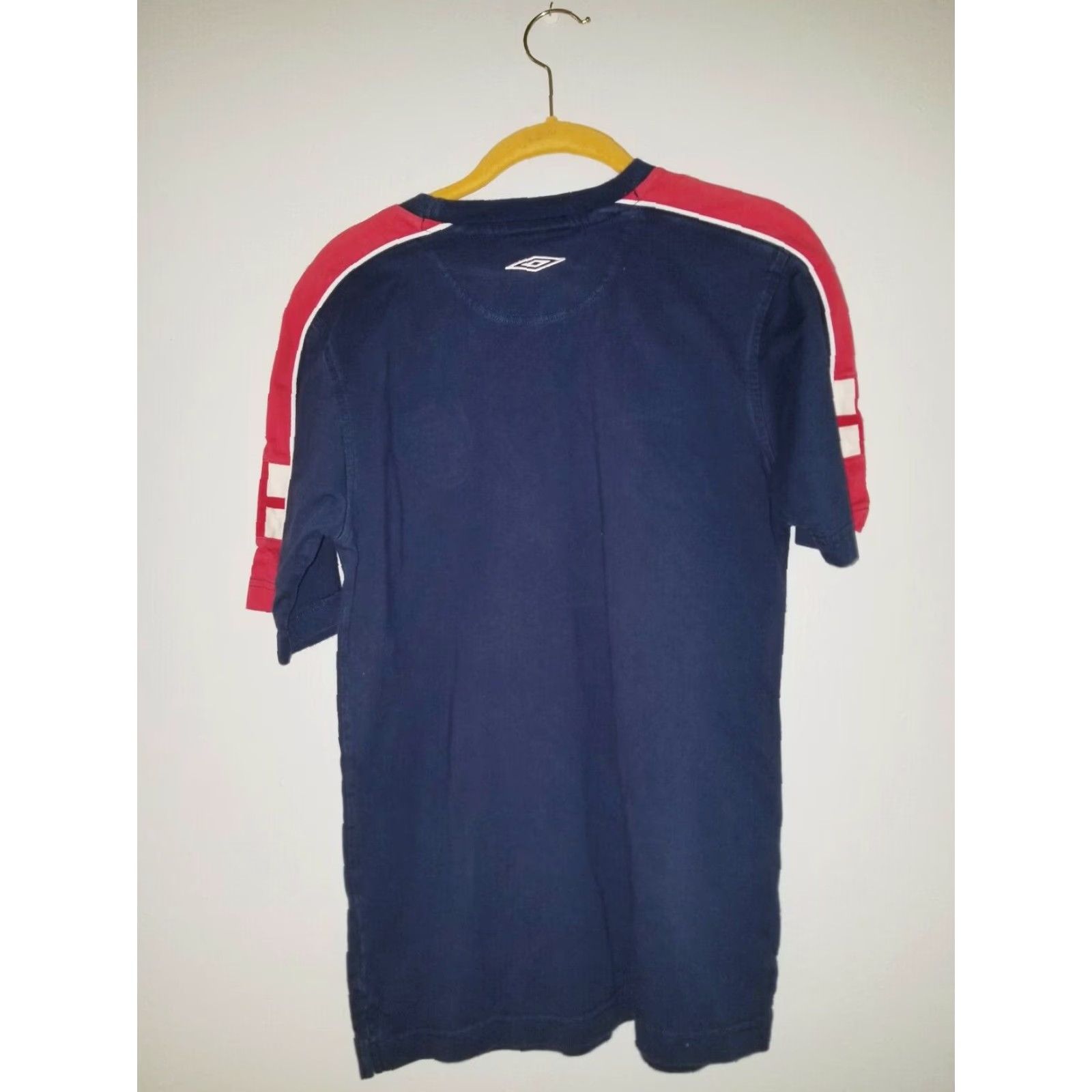 Umbro Umbro England Football T Shirt Mens Small Blue Size US S / EU 44-46 / 1 - 5 Thumbnail