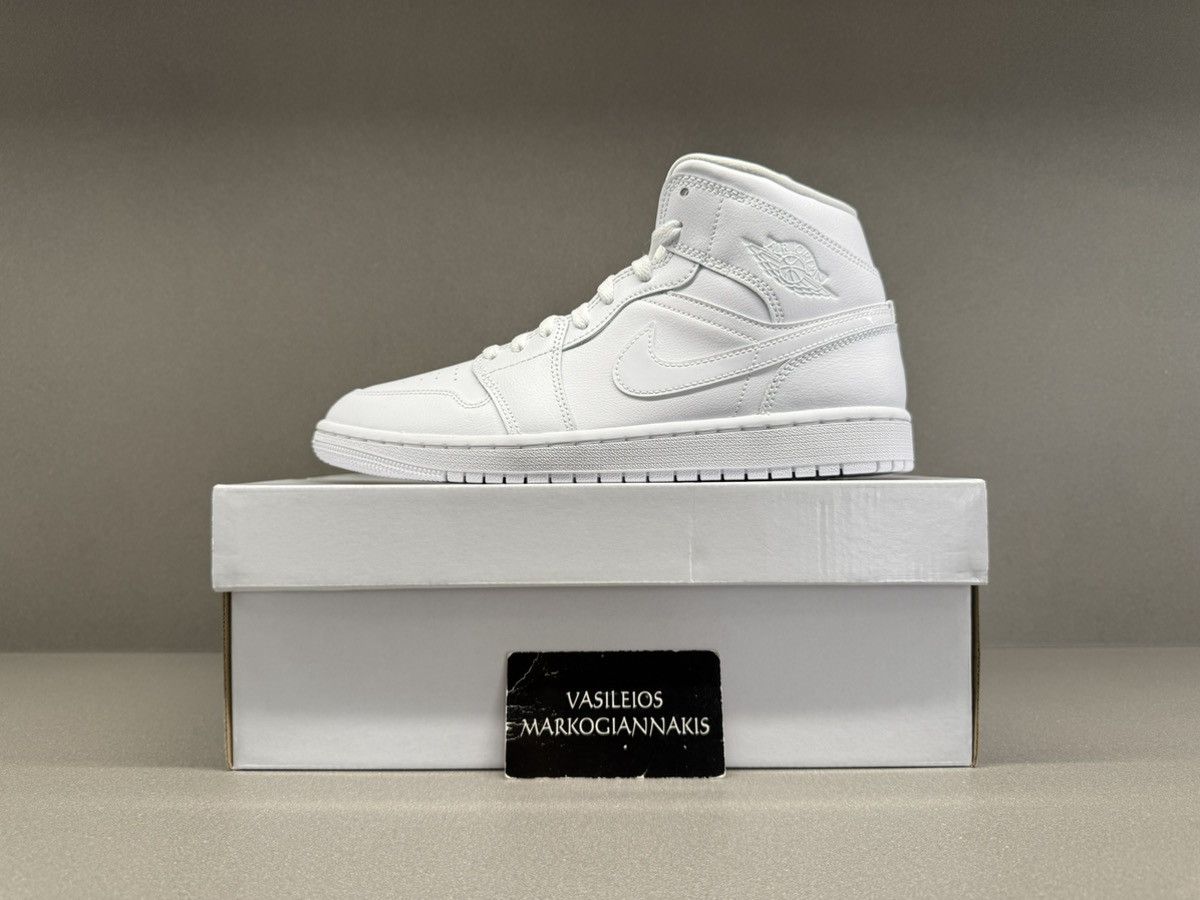 W.Air Jordan 1 Mid \"Triple White\"レディース25 楽天市場】nike air jordan 1 mid triple whiteの通販