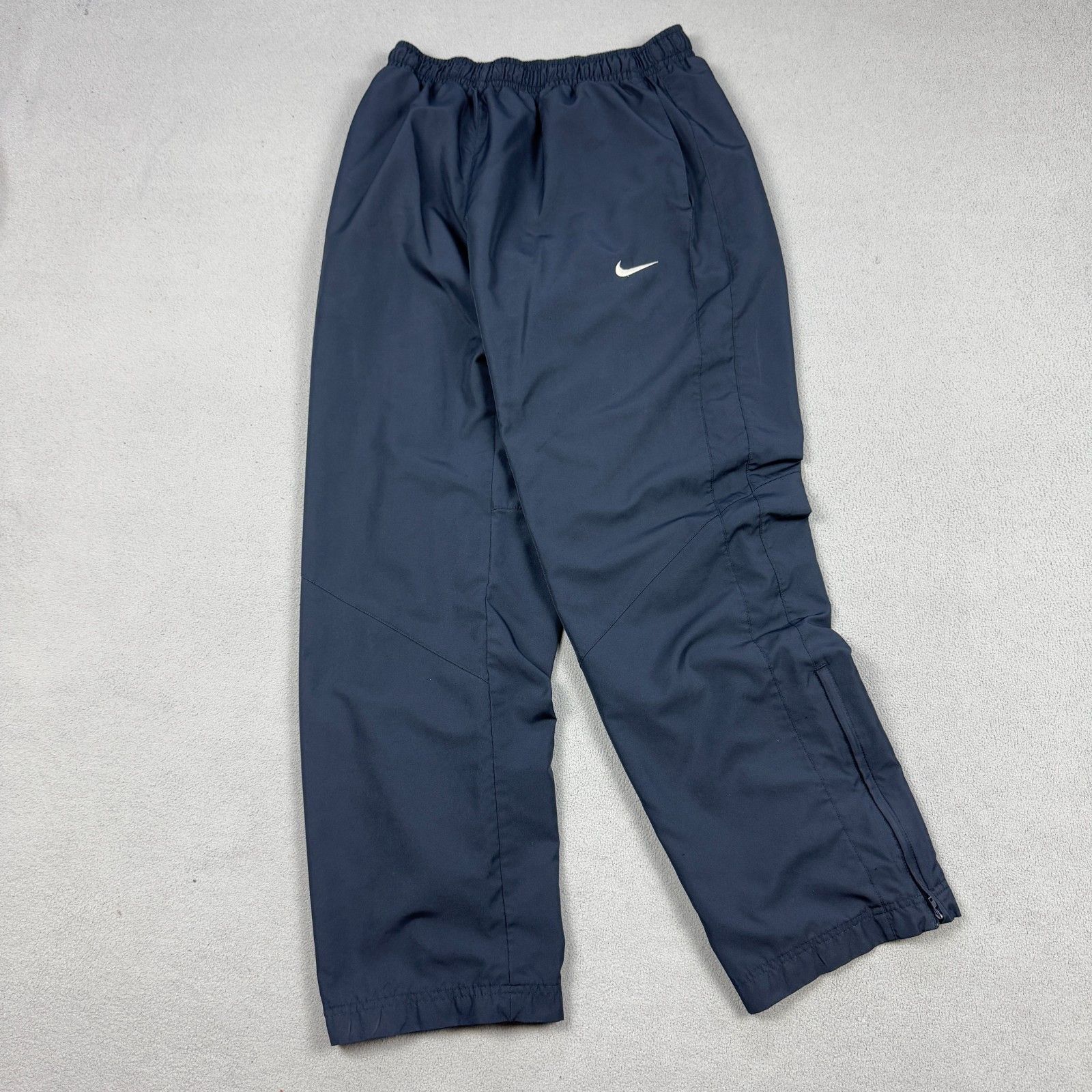 Nike Nike Track Pants Windbreaker Vintage 00s Blue Nylon L Size US 34 / EU 50 - 1 Thumbnail