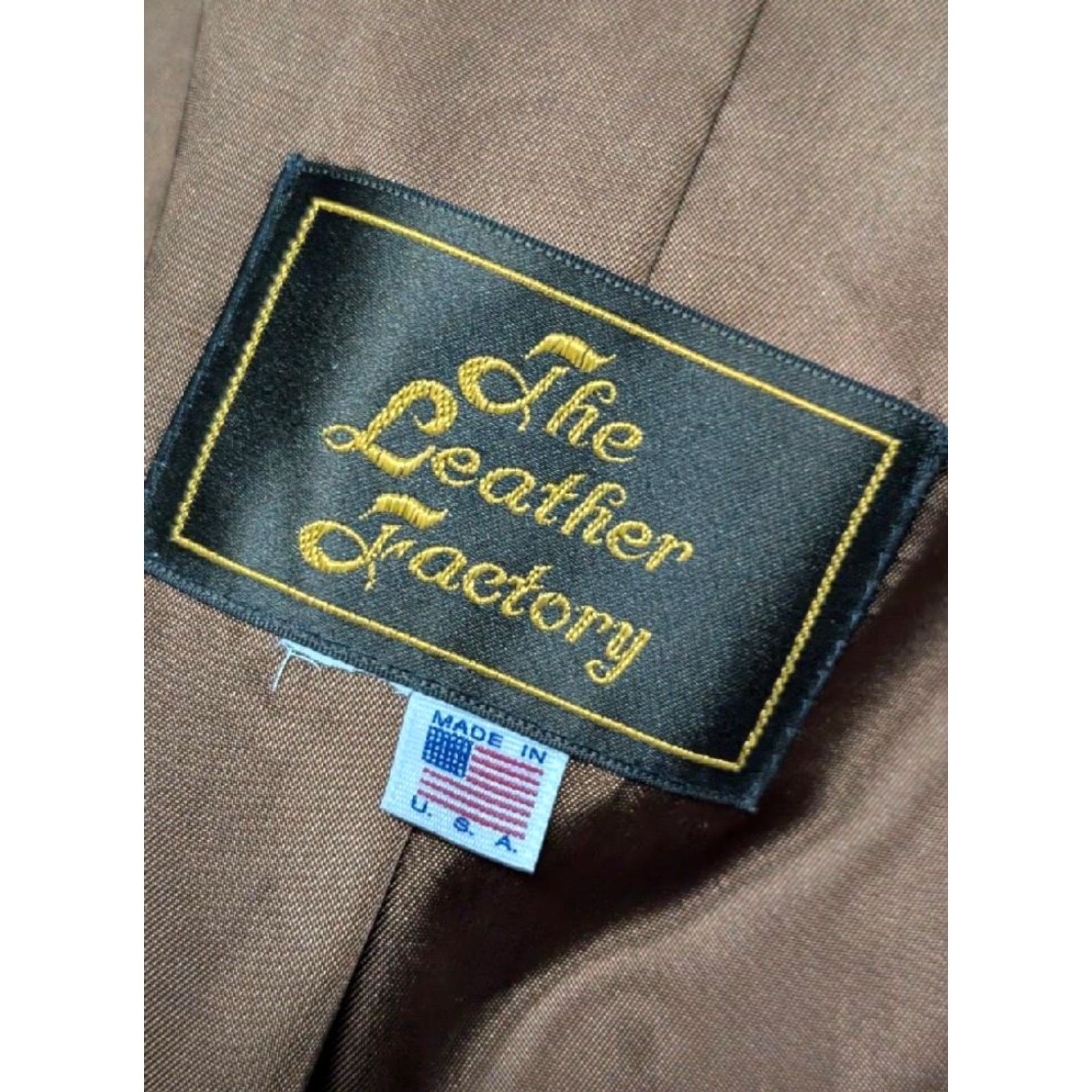 Vintage VINTAGE The Leather Factory Western Blazer Blazer 2XL Mens Brown Cowhide 48L Jacket 2XL USA Made Vintage Leather blazer Size 48R - 6 Thumbnail