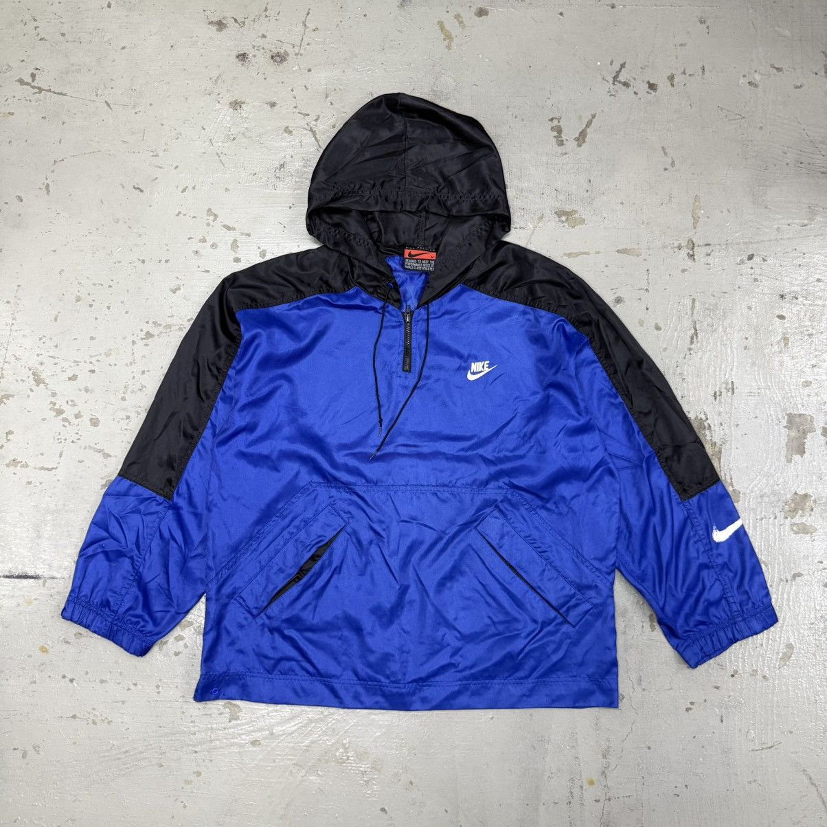 Nike Vintage Nike Premier Big Logo Anorak Jacket Size US M / EU 48-50 / 2 - 1 Thumbnail