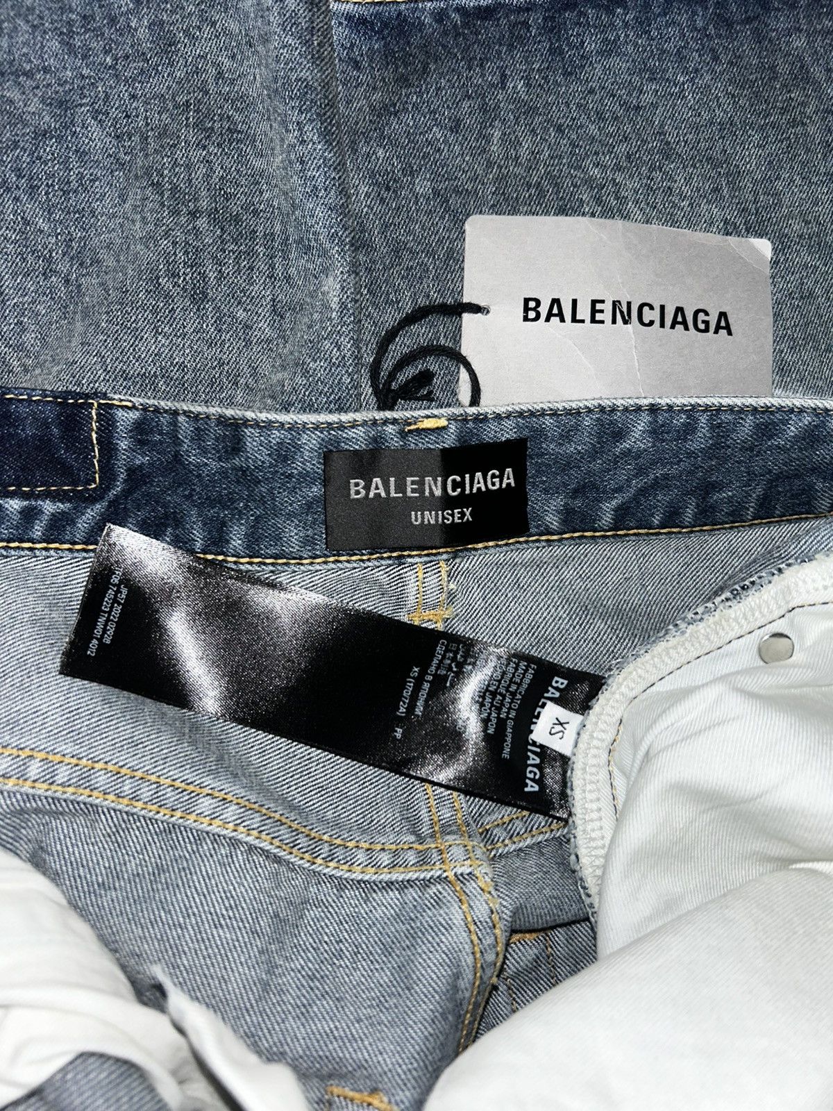 Balenciaga graffiti baggy pants ss23 mudshow