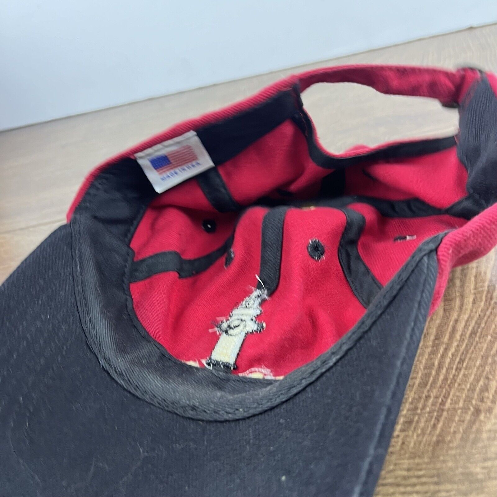 Other M&H Valve Hat Fire Hydrant Hat Red Adjustable Hat Red Adult Size ONE SIZE - 10 Thumbnail