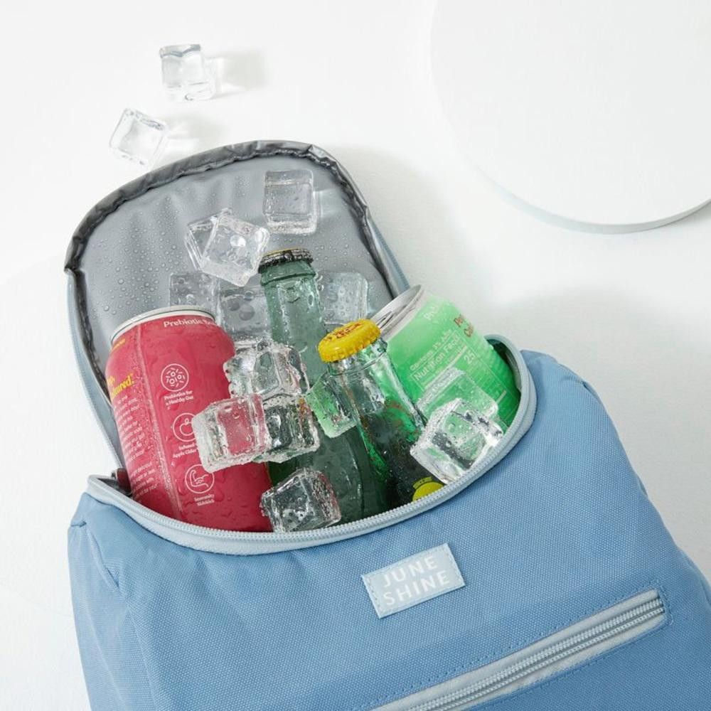 Designer JuneShine Insulated Cooler Backpack in Blue NEW Size ONE SIZE - 3 Thumbnail
