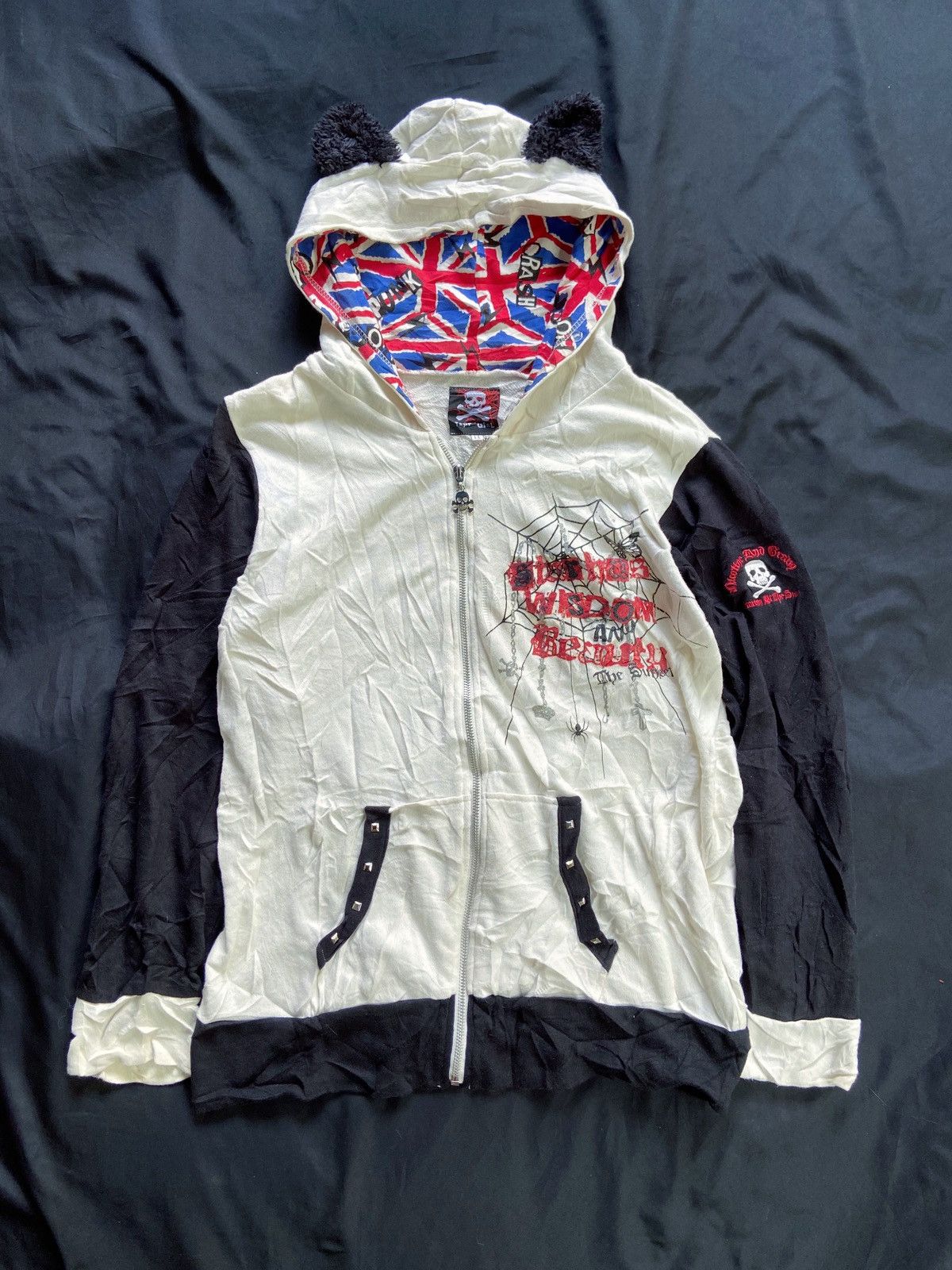 Japanese Brand TRPP GIRL PUNK GIRL ZIP HOODIE Size US L / EU 52-54 / 3 - 1 Thumbnail