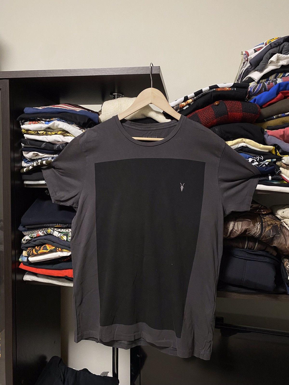 Allsaints × Vintage Vintage Y2K Allsaints Tee Logo Luxury Size US L / EU 52-54 / 3 - 1 Thumbnail