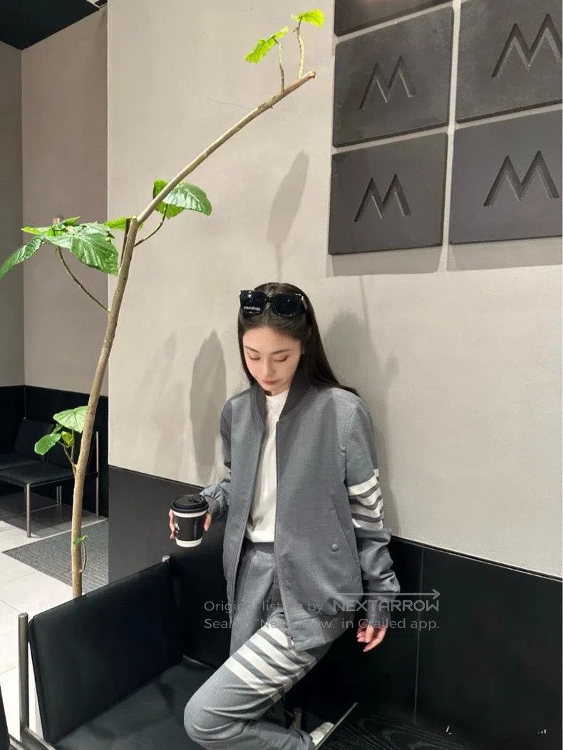 Thom Browne Thom Browne Grey jacket Size US L / EU 52-54 / 3 - 1 Thumbnail
