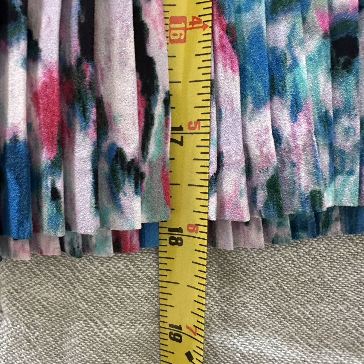J.Crew J. Crew Tiered Abstract Watercolor Skirt Size 4 Size 27" / US 4 / IT 40 - 6 Thumbnail