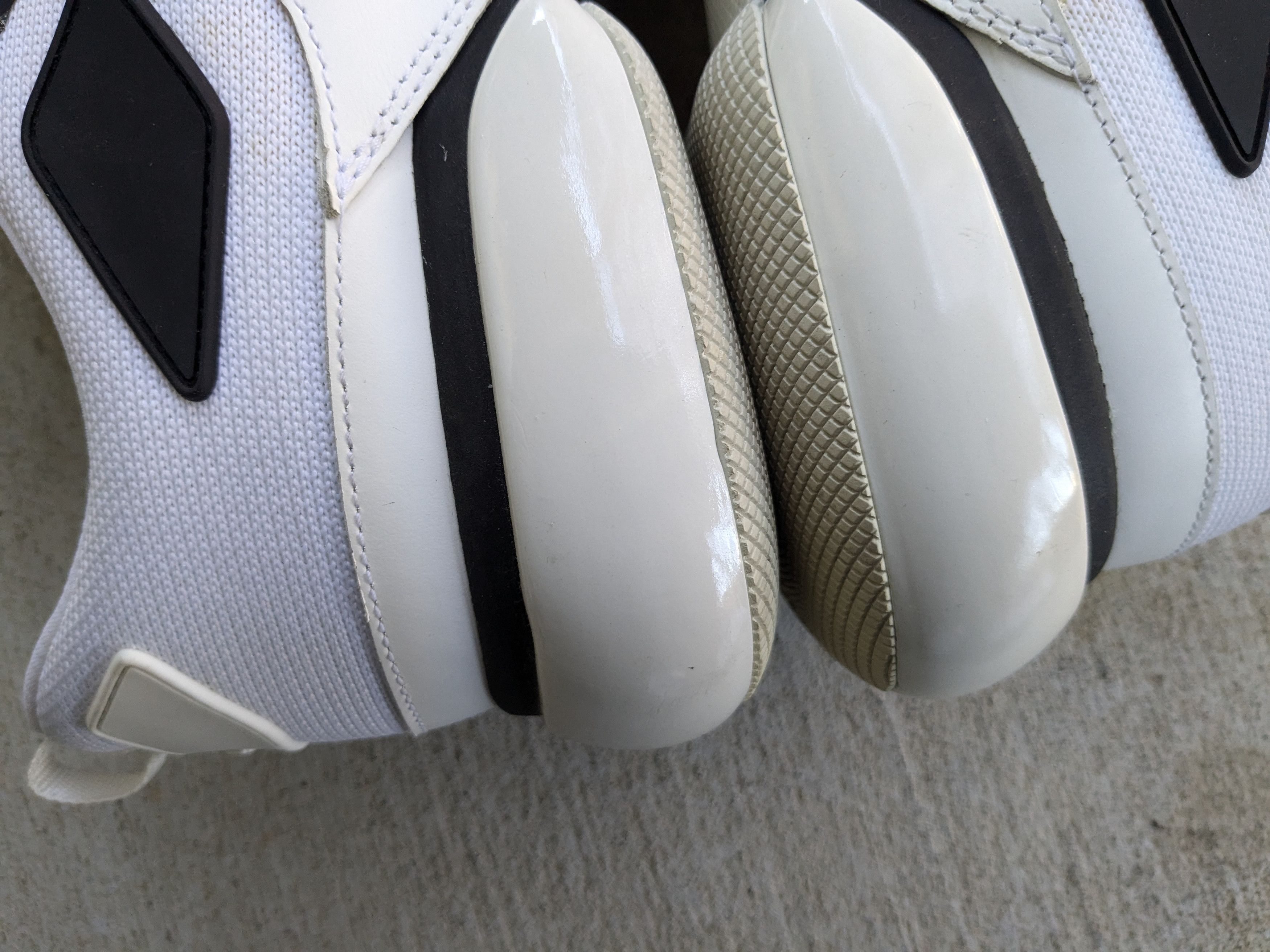 Prada Prada Cloudbust Sneakers White Black 11.5 Straps Low Tops Size US 11.5 / EU 44-45 - 7 Thumbnail