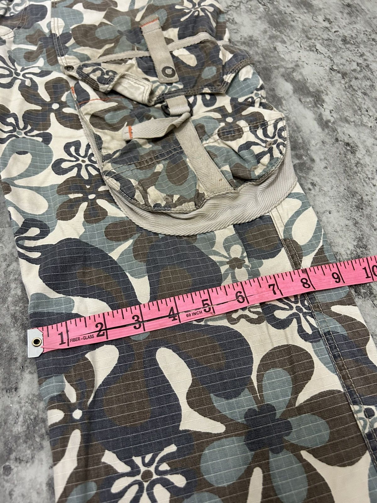 Edwin × Hysteric Glamour × Japanese Brand Edwin 505 Flower Multipocket Cargo Pants Size US 32 / EU 48 - 17 Thumbnail