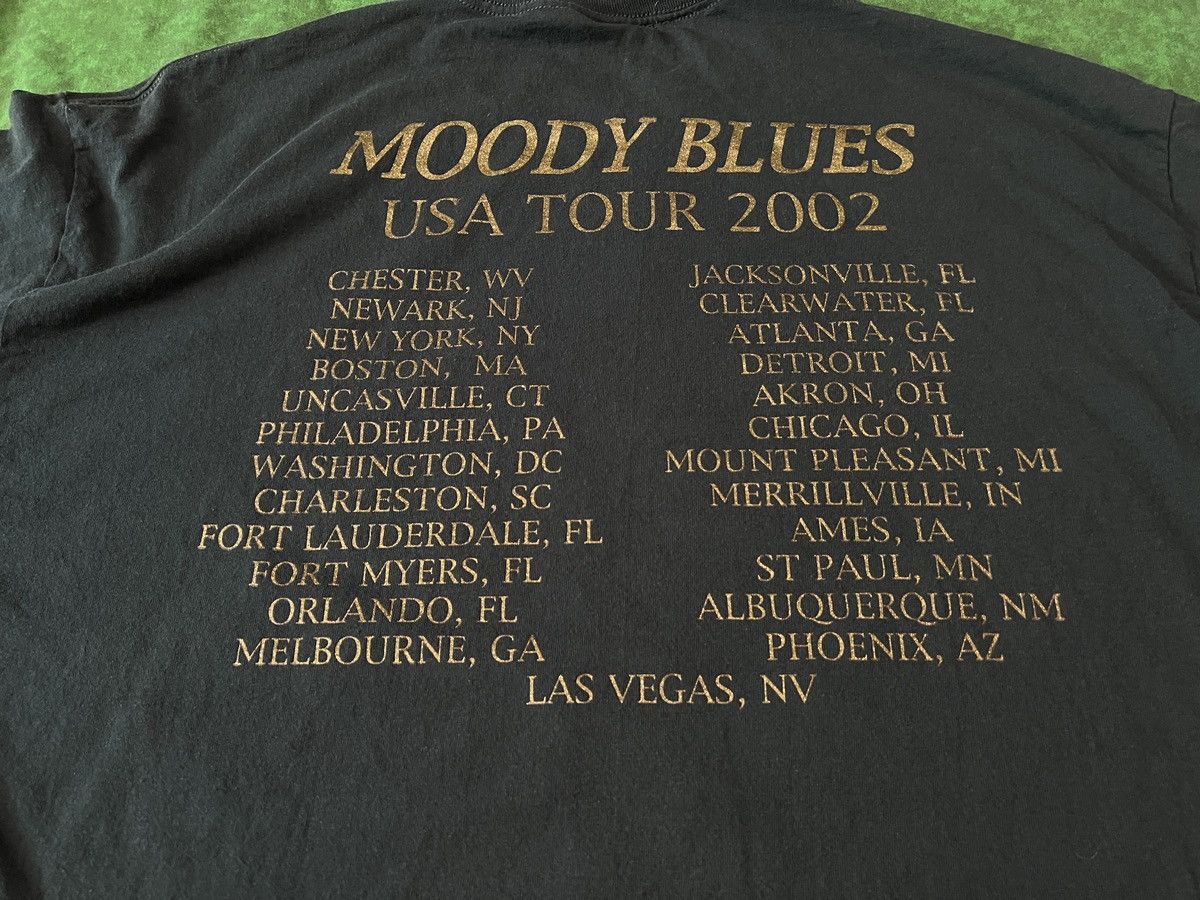 Band Tees VintageThe Moody Blues Hall Of Fame Tour Band Size US XXL / EU 58 / 5 - 6 Thumbnail