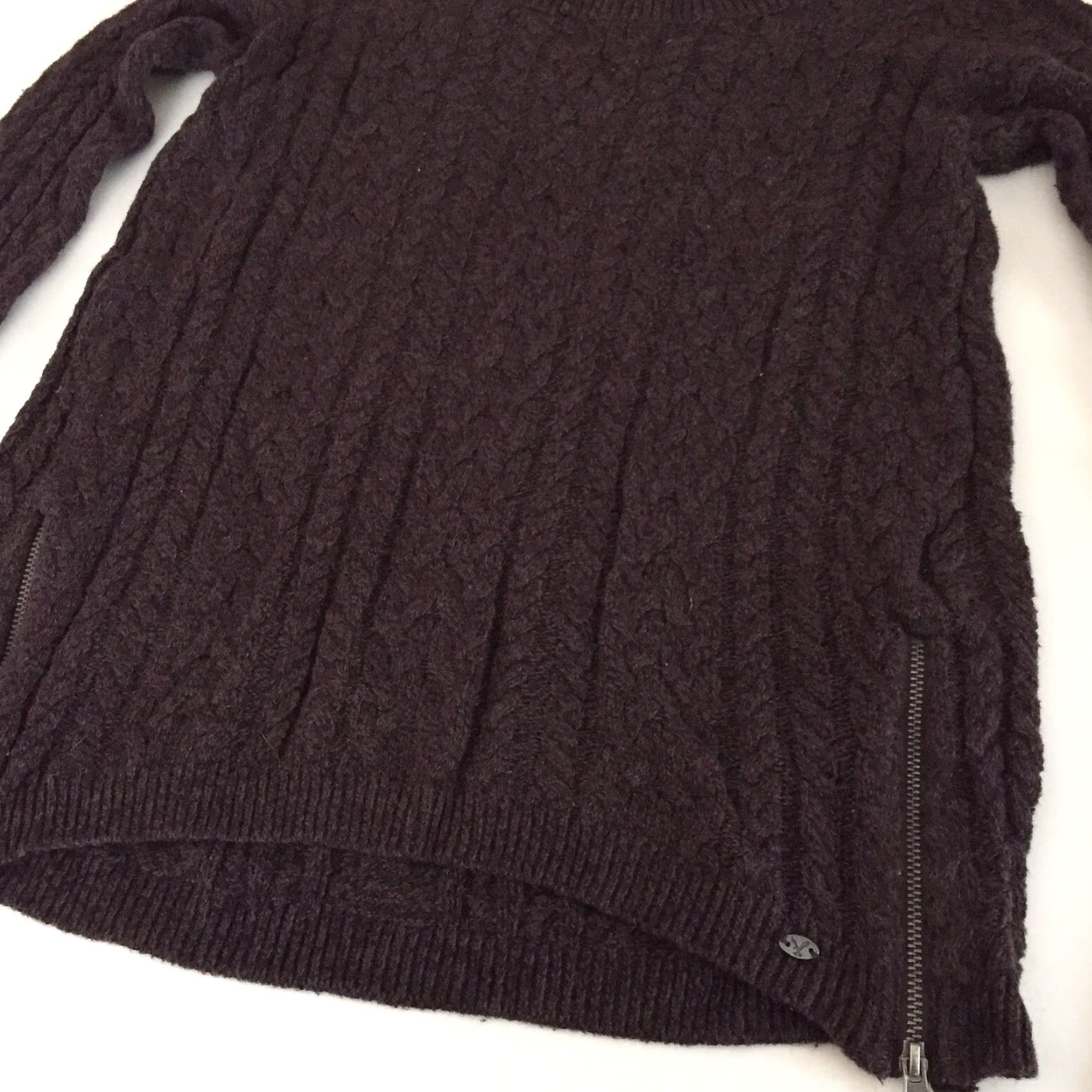 American Eagle Outfitters American Eagle Sweater Womens XS Purple Long Sleeve Pullover Size XS / US 0-2 / IT 36-38 - 3 Thumbnail