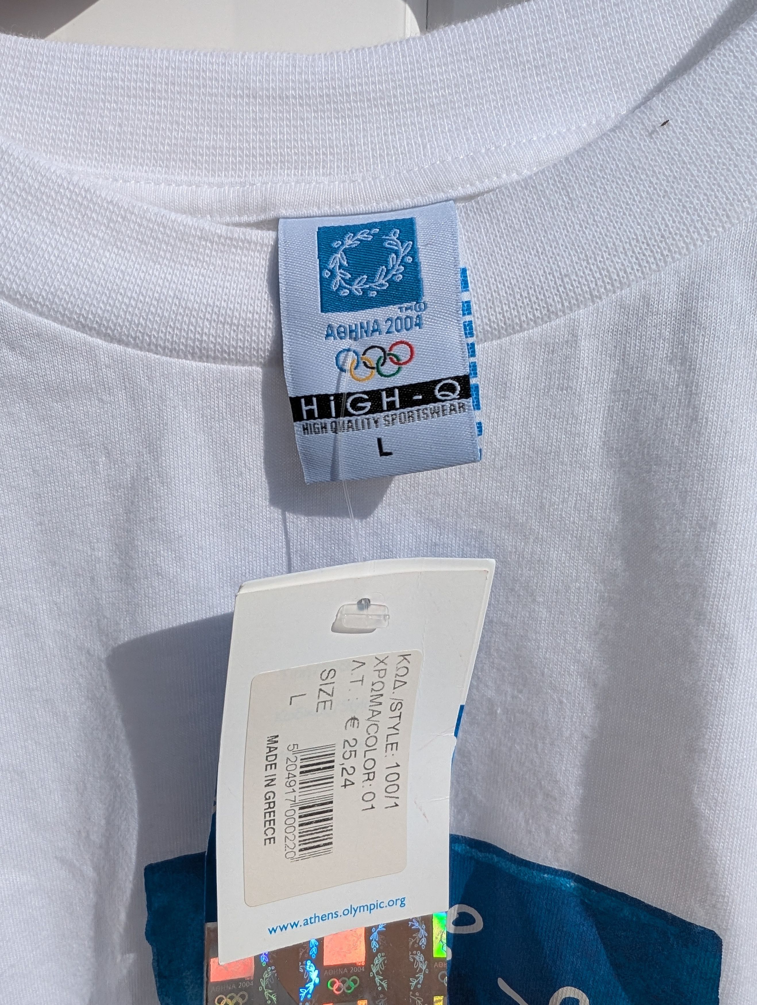 USA Olympics × Vintage Vintage Athens 2004 Olympics tee Size US L / EU 52-54 / 3 - 4 Thumbnail