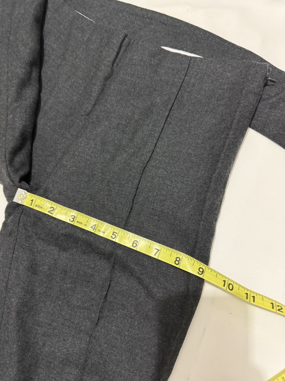 Marni ***FINAL DROP***RARE MARNI PLEATED CROP BELTED WOOL PANT 10 Size 32" / US 10 / IT 46 - 8 Thumbnail