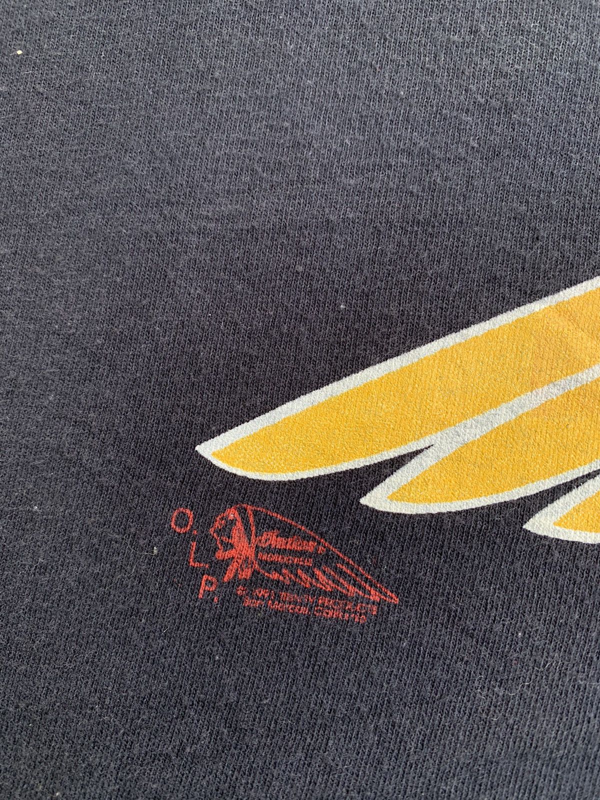 Indian Motorcycle × Vintage Rare Indian Motercycle 90s Vintage Tee Size US M / EU 48-50 / 2 - 4 Thumbnail