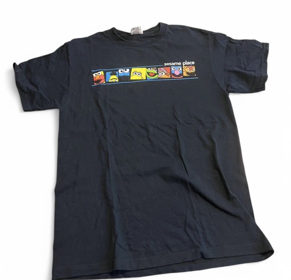 Vintage Elm Street Sesame Place T Shirt Size US M / EU 48-50 / 2 - 1 Thumbnail