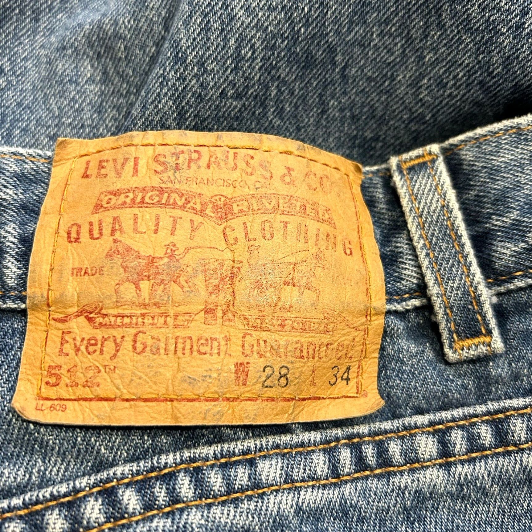 Levi's VINTAGE Levi's 512 Jeans Shirt? ... Size US 28 / EU 44 - 5 Thumbnail