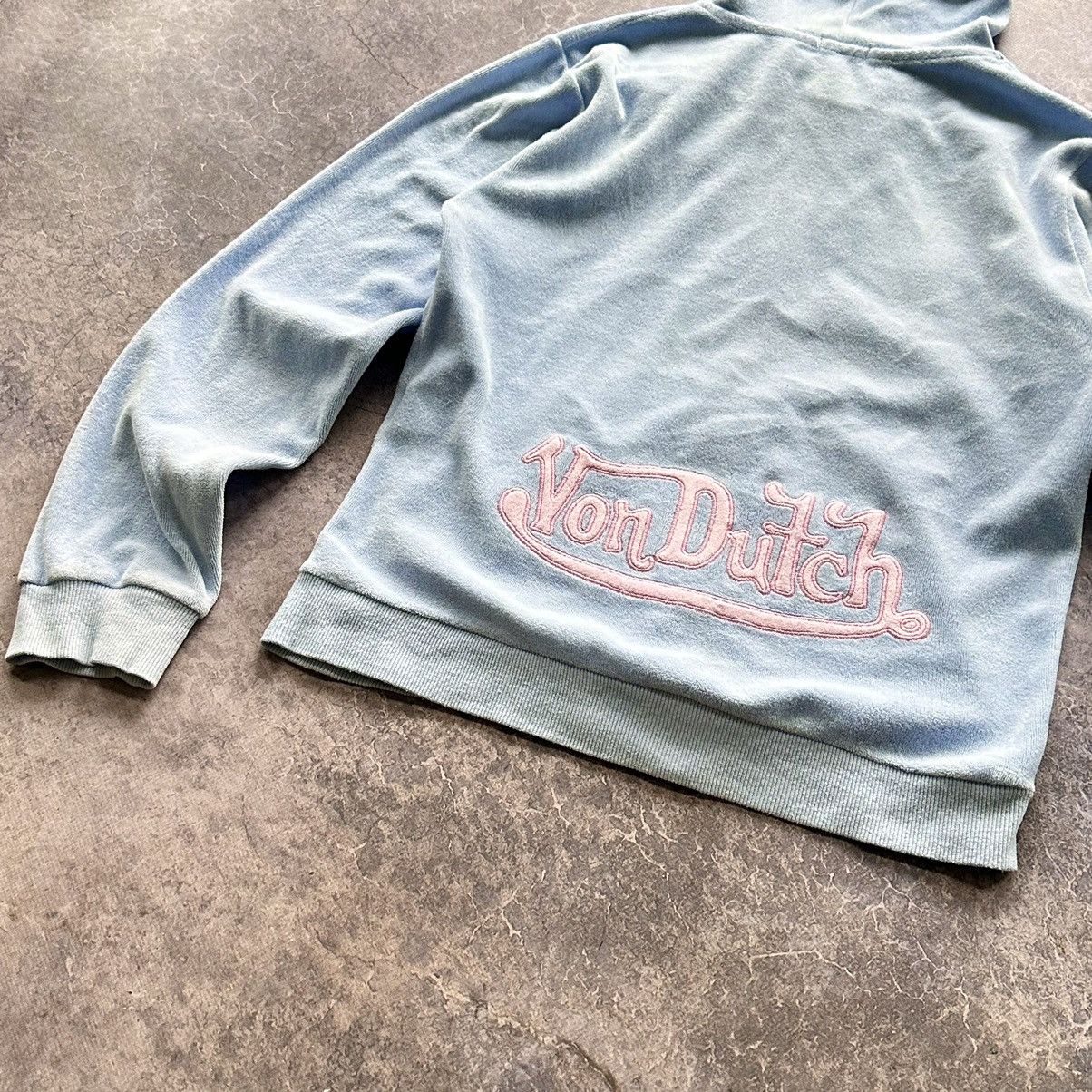Ed Hardy Vintage Von Dutch Eye Y2K Zip Hoodie Crewneck Sweatshirt Size M / US 6-8 / IT 42-44 - 4 Thumbnail