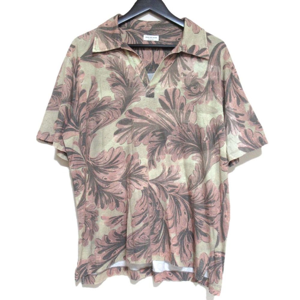 Other Other Dries Van Noten Botanical Skipper Polo Shirt Cotton Tops DUTY FREE for USA Size ONE SIZE - 1 Thumbnail