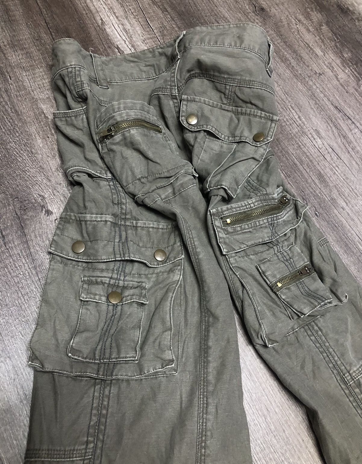 Designer × Japanese Brand Vintage Magic Square Cargo Pant Multi Pocket Size US 29 - 22 Thumbnail